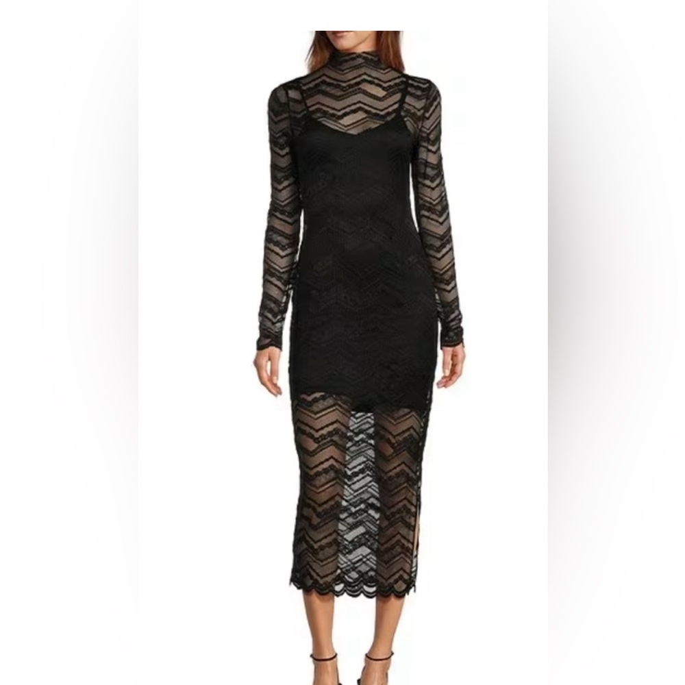 🖤🖤🖤Sexy Steve Madden "The Vivianne" Lace Over Maxi/Mini. NWT!!!